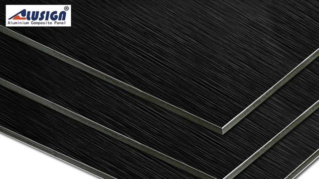 Alusign Brushed Aluminum Composite Panel