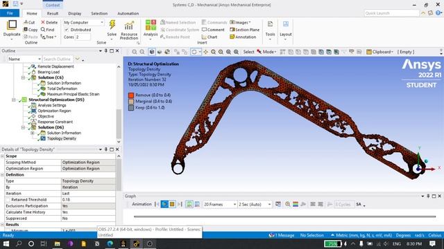 Topology optimization ANSYS смотреть онлайн