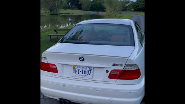 Slicktop Alpine White On Cinnamon 2003 E46 M3 смотреть онлайн