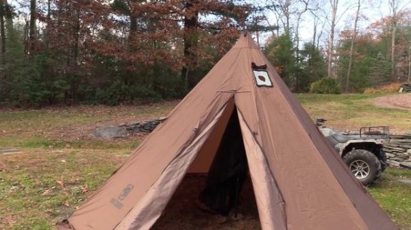 One Tigris Rock Fortress Hot Tent Unboxing and Set Up