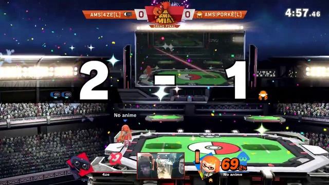 4ze(ROB) vs Porkè(Inkling/Palutena) - GRAND FINAL - MAGMA MIA! #6 смотреть онлайн