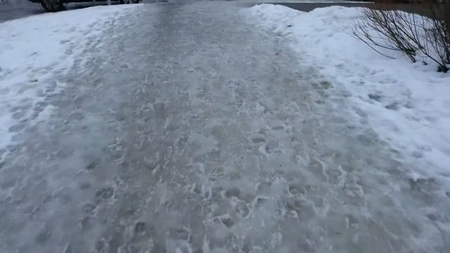 Тротуары в Воронеже зимой(2) смотреть онлайн