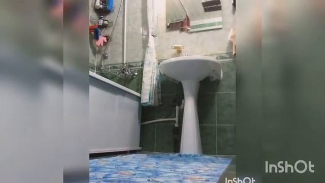 Минутная уборка ванной комнаты.