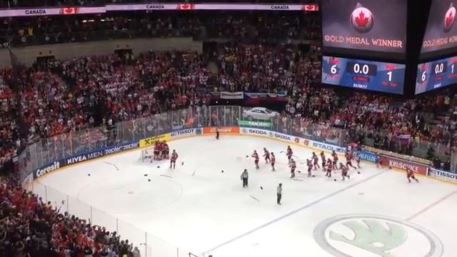 Последние секунды ЧМ-2015 по хоккею | Канада - ЧЕМПИОН смотреть онлайн