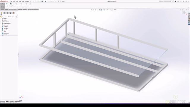 SOLIDWORKS 2024 What's New - Structure Systems and Weldments смотреть онлайн