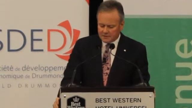 Stephen S. Poloz - Discours Banque du Canada Drummondville 2014 смотреть онлайн
