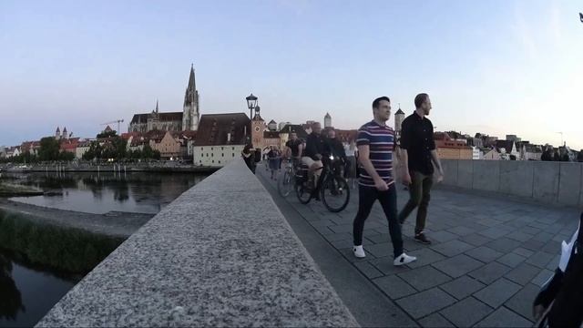 "Вечный мост" 25. Steinerne Bruecke. Regensburg. 20220716 смотреть онлайн