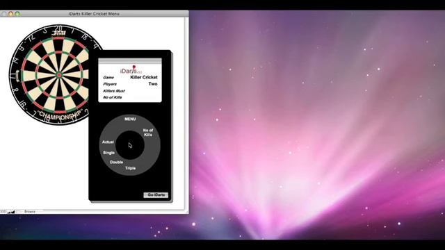 iDarts v3.0 - Killer Cricket Video Demonstration Part 1 of 2 смотреть онлайн