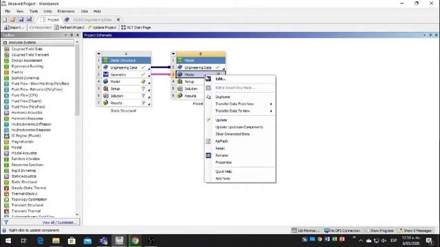 Análisis Modal De Una Estructura Ansys