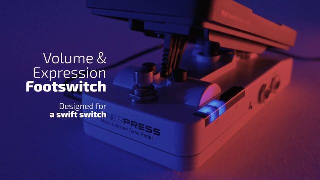 Introducing The Hotone Audio TUNER Press