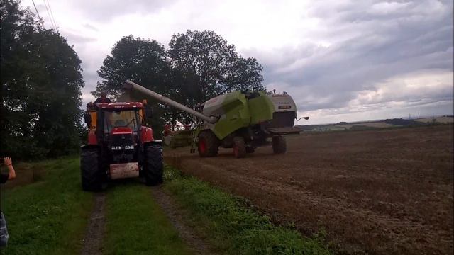 Žně Jetel 2018 CLAAS TUCANO 450 CLAAS  LEXION 670 CASE IH 160 ZETOR 7711