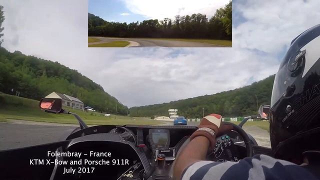 Folembray KTM X-Bow & Porsche 911R - July 2017 смотреть онлайн