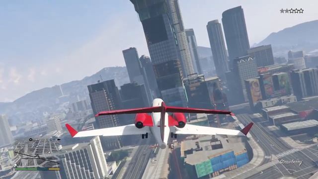 Игра GTA5 Grand Theft Auto V* sherba* Угон самалета ГТА5 PS4 смотреть онлайн