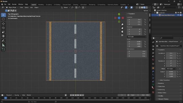 How to create a Road in blender смотреть онлайн