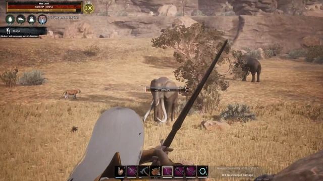Conan Exiles 300 уровень Добываем кожу The Age Of Calamitous смотреть онлайн