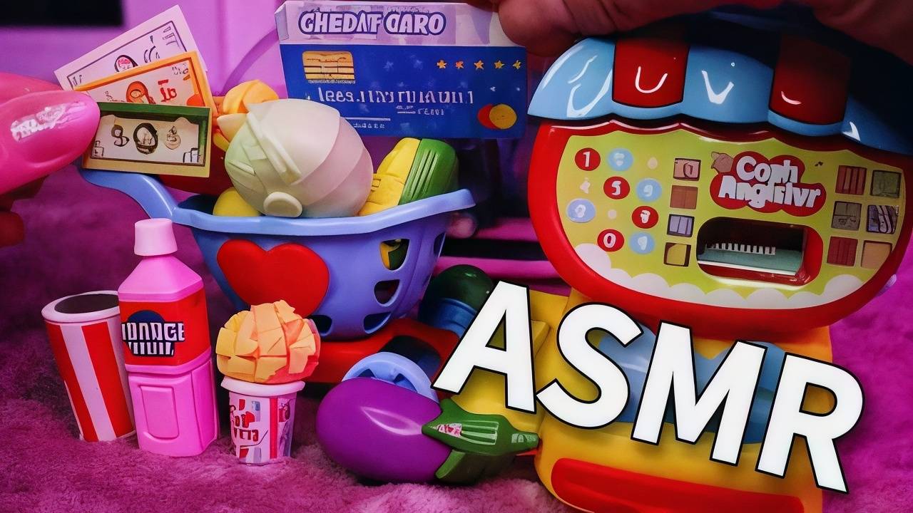 АСМР мини магазин продуктов смотреть онлайн