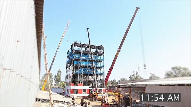 10 Storey building in 48 hours synergy- Mohali- Instacon -New (Final Footage) смотреть онлайн