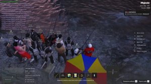 GTA 5 Majestic RP # 13 Рыбалка с подсаком 2 ранг