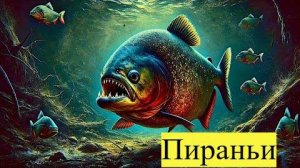 Пираньи Опасные Хищники или Жертвы Мифов
