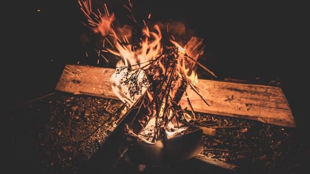 Fireplace With Piano | Stress relief Music | piano Fireplace sounds смотреть онлайн