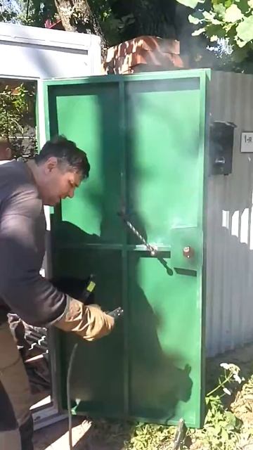 Металлические садовые ворота от компании doorso.ln смотреть онлайн