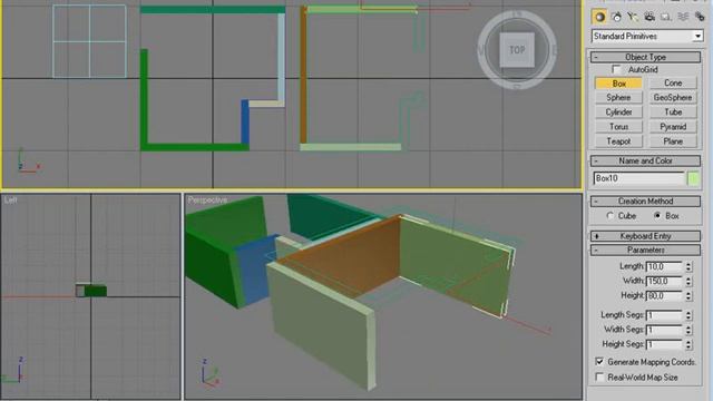 3dsmax 2009 mod3 032 Snap 25D смотреть онлайн
