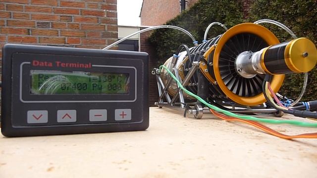 Mini axial turbojet test 7 смотреть онлайн