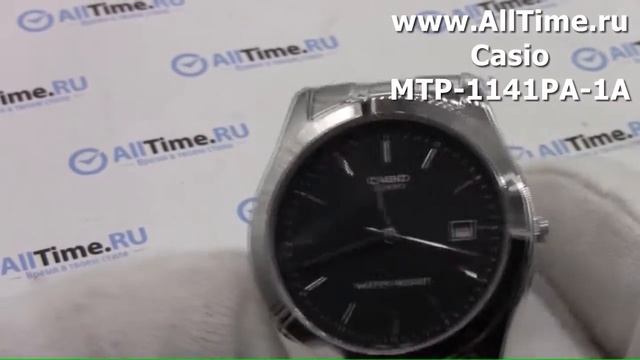 Обзор. Мужские наручные часы Casio MTP-1141PA-1A смотреть онлайн