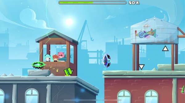 Gd gangster rap / geometry dash 2.207