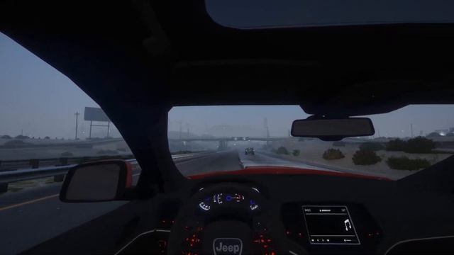 Jeep Grand Cherokee SRT Demon Going Crazy in Traffic | GTA 5 Gamepy смотреть онлайн