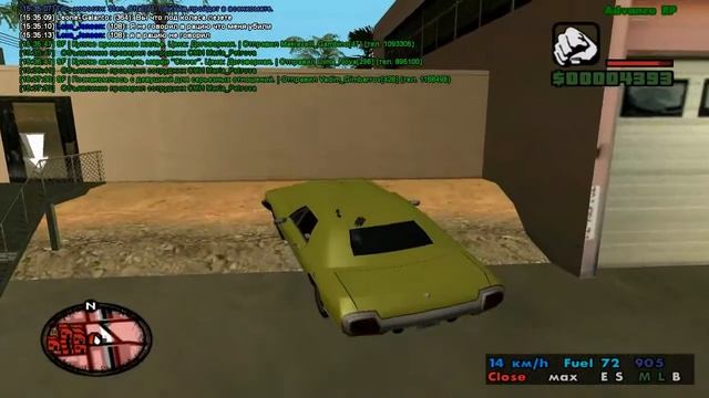 Advance RP Green | Часть 5 | Работа пожарника смотреть онлайн