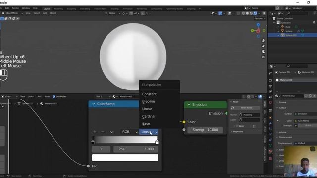 How to make artistic glowing magic sphere in blender| 2022 смотреть онлайн