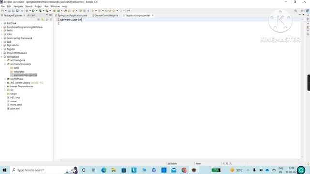 Web Server Failed To Start .port 8080 Was Already In Use .spring Boot Error Solved!