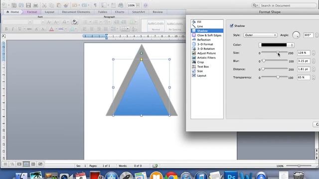 Insertar imágenes, formas y sombras [Mac WORD 2011] смотреть онлайн