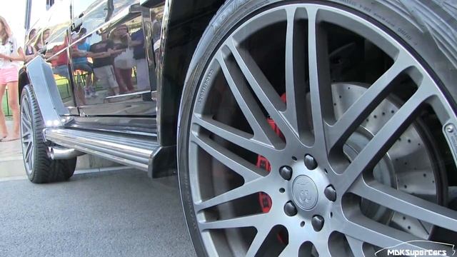 800HP Brabus G800 Widestar in Monaco | The KING of the road! смотреть онлайн