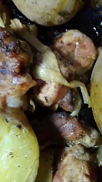 Мясо с картошкой #shorts