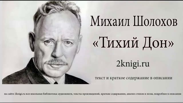 Михаил Шолохов "Тихий Дон" Книга 3 часть 6 главы 1-13 смотреть онлайн