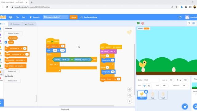 Scratch Coding Lesson 9 | Scratch Programming for Kids | The Smart School Ghotki Campus смотреть онлайн