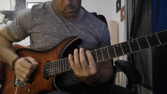 Steel Panther Pussy Whipped guitar solo (tuition) смотреть онлайн