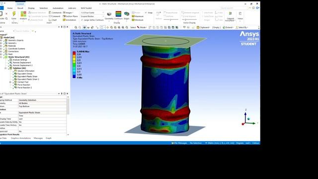 Non linear buckling of a thin walled cylinder смотреть онлайн
