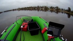 Крепление датчика эхолота (альтернативное)