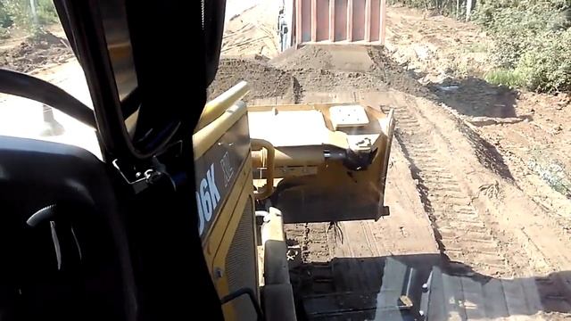 Бульдозер CaterpillarD6K XL #дорога#трактор