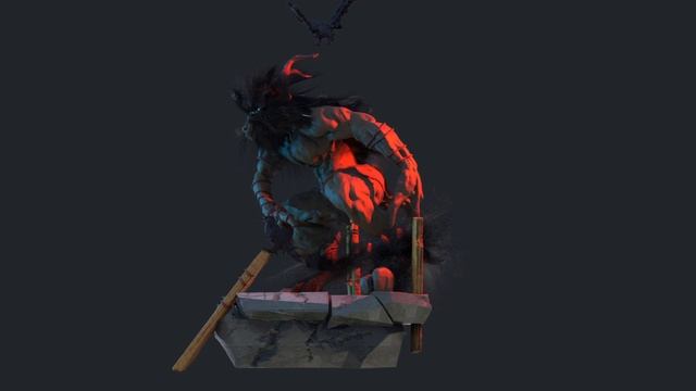 ZBrush Creature render test in Keyshot - by Ken McCuen смотреть онлайн