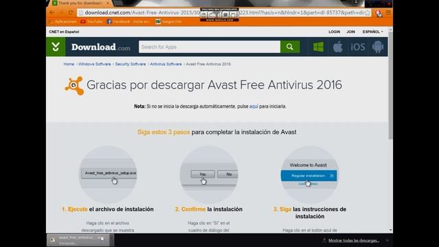Como descargar avast FREE Antivirus 2016 gratis para siempre (SENCILLO) смотреть онлайн