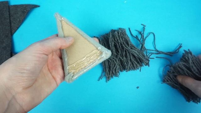 Jak zrobić: Skrzat z wełny, tektury i filcu | DIY Tutorial смотреть онлайн