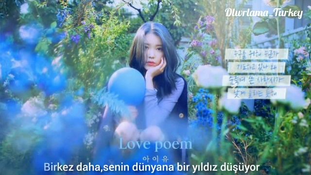 IU (아이유)_Love Poem (Türkçe Çeviri) смотреть онлайн