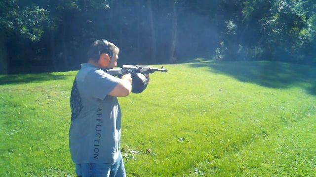 Saiga 12 with slide fire смотреть онлайн