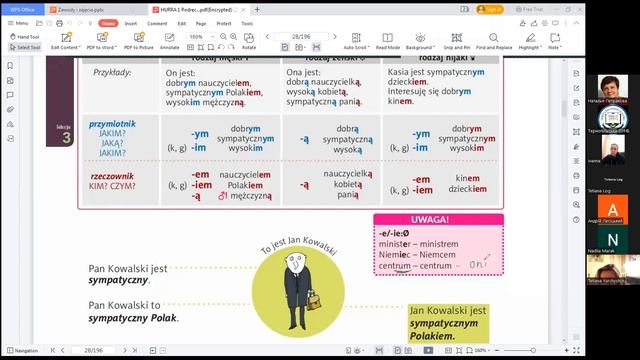 Польська по суботах: Національність, іменник, професії смотреть онлайн