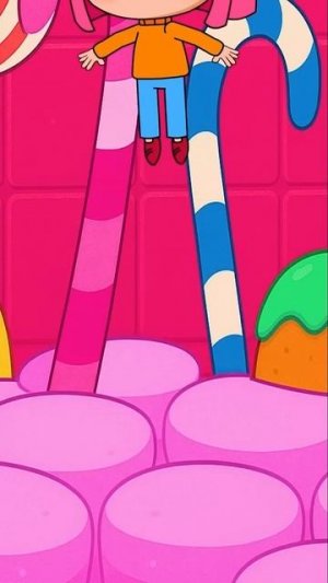 СБЕГИ ИЗ СЛАДКОЙ ТЮРЬМЫ ЧЕЛЛЕНДЖ #луана #анимация #челлендж