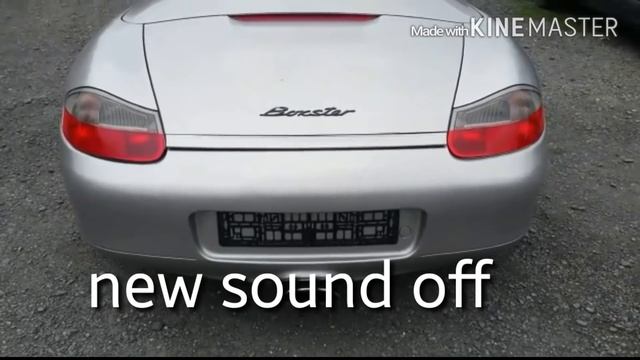 Porsche 986 Boxster - Sound